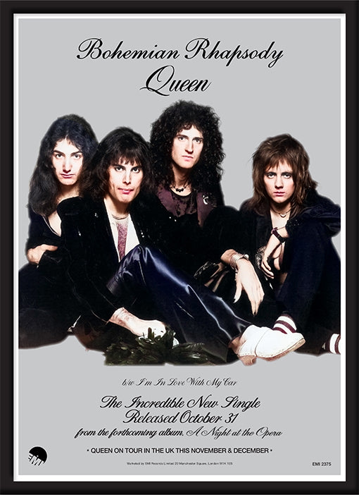 QUEEN Bohemian Rhapsody 50th Anniversary