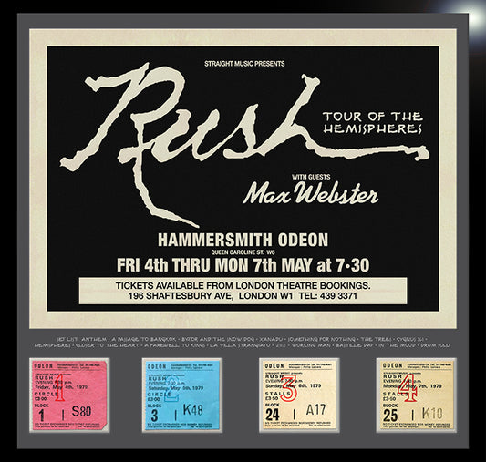 RUSH - London Hammersmith Odeon 1978